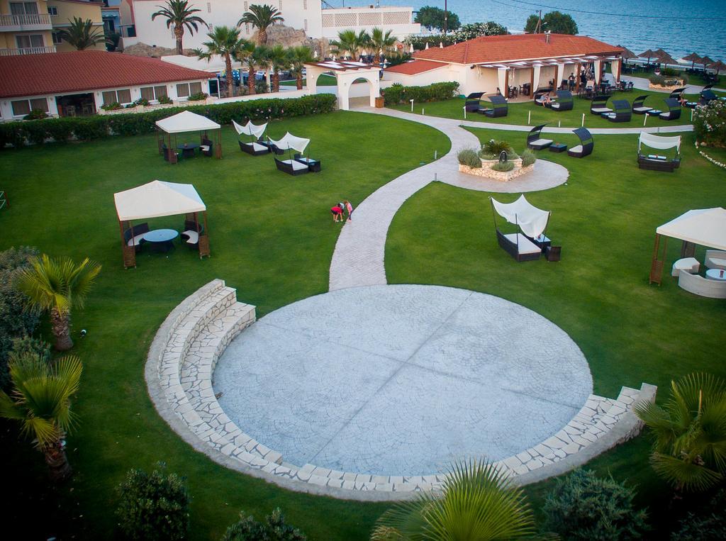 Galaxy Beach Resort BW Premier Collection Laganas Bagian luar foto